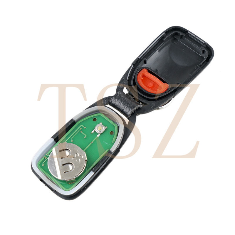 Automobilio klavišų korpusas OSLOKA-310T/360T/950T su 3+1 klavišais, 315 MHz, inžineriniai plastikai, PP lustas, 21 g