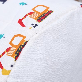 Καλάθι για πλύσιμο ρούχων, διπλωτό από βαμβακο-λίνου ύφασμα, αδιάβροχο, κατάλληλο για βρώμικα ρούχα και αποθήκευση μικροαντικειμένων