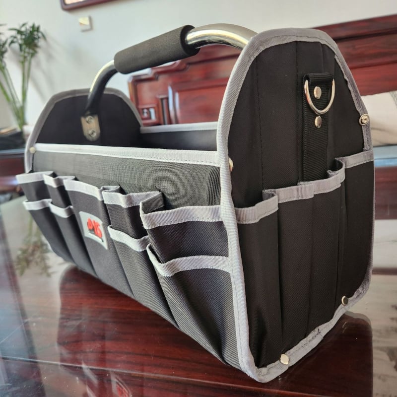 Sklopivi set alata s ručkom od nehrđajućeg čelika i OKvirom od PP ploče, kapacitet 25 L, nosivost 10 kg