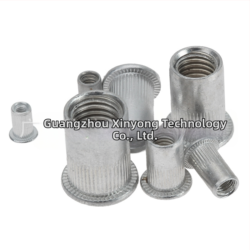 Ръчен комплект за нитгайки, 125 бр., алуминиеви нитгайки M3–M12, в кутия, без обработка на повърхността