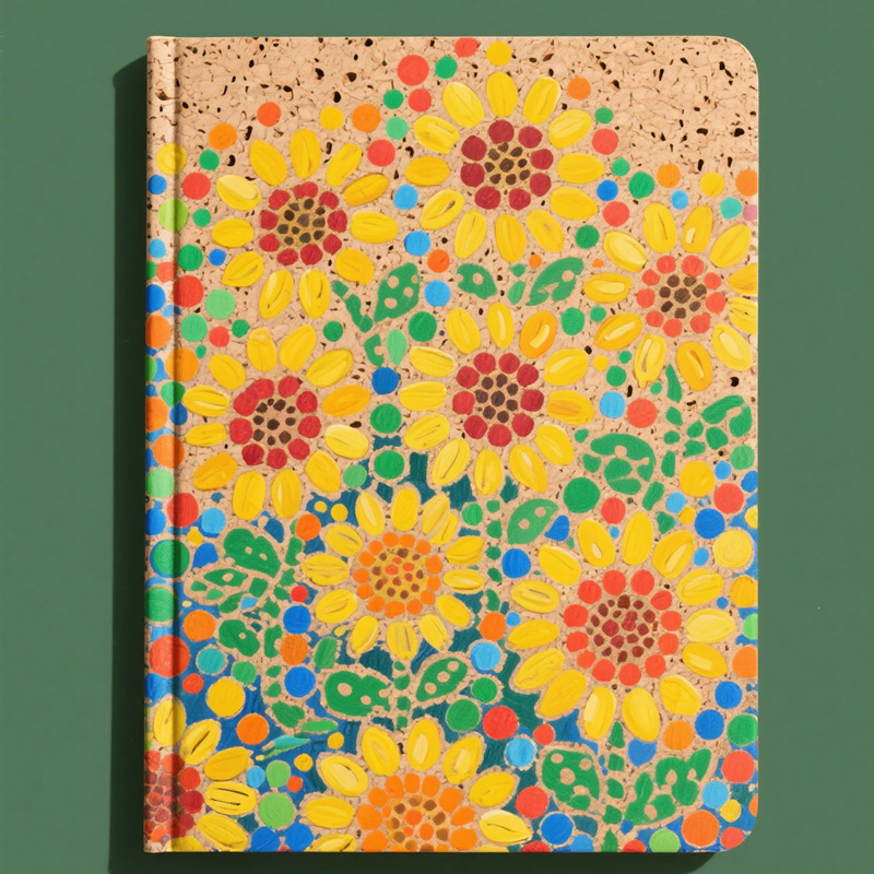 Pengyi Vintage Bohemijos stiliaus užrašų knygelė, Modelis 546001-1, Saddle Stitch surišimas, 100 puslapių, Offset popierius 80 g/m², individualus logotipo spausdinimas