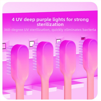 Dantų šepetėlių laikiklis – sieninis montavimas be gręžimo, plastikas, prekės ženklas Aipinju