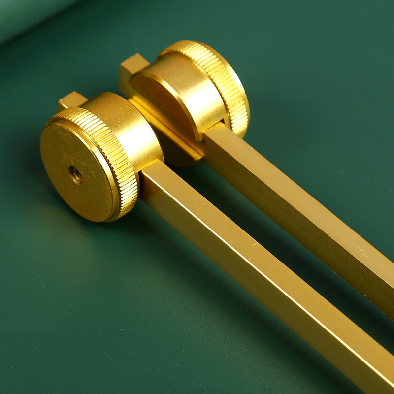 Exquisite products Αλουμινένιο tuning fork για το αυτί με μη φωτιζόμενη κουτάλα αυτιού, 128 Hz, συσκευασία 50