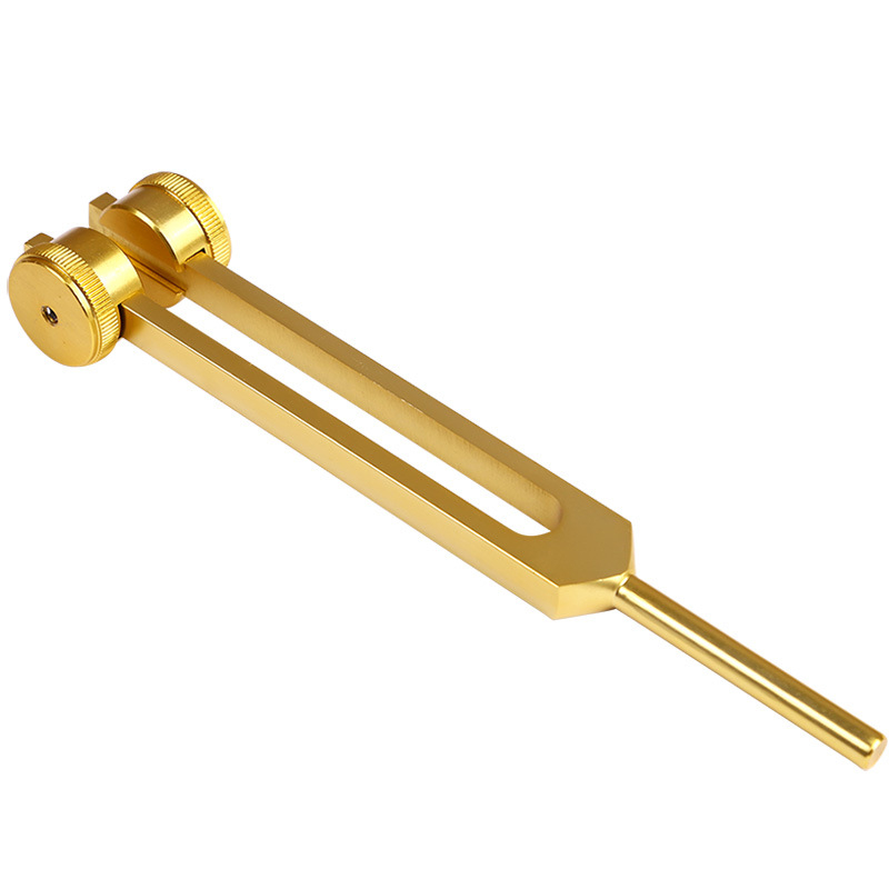 Exquisite products Αλουμινένιο tuning fork για το αυτί με μη φωτιζόμενη κουτάλα αυτιού, 128 Hz, συσκευασία 50
