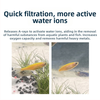 Akvariumui filtravimo terpė: keraminių žiedų ir stiklo žiedų biocheminiam filtravimui, 500 g