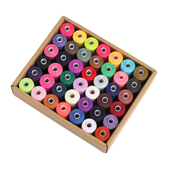 Σετ κλωστών ραψίματος, πολυεστέρας 402, για χειροποίητη ραφή, 12 τεμάχια