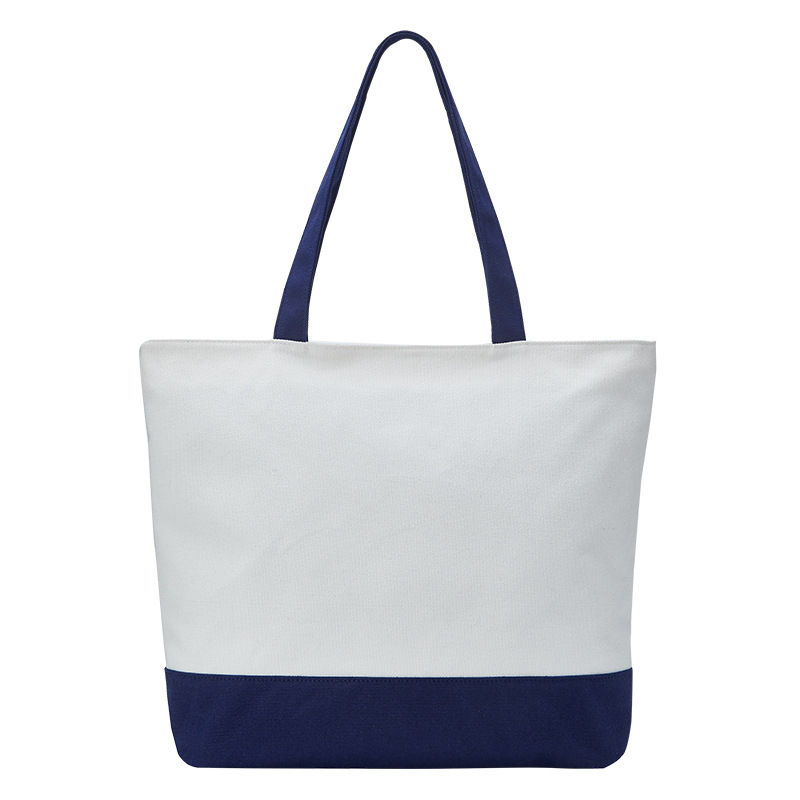 Individualizuota kanvos rankinė su logotipu - didelė talpa, šilumos perdavimo spauda