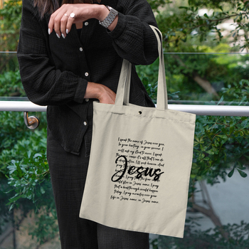 Τσάντα καμβά με αγγλικό μοτίβο, σύγχρονο μινιμαλιστικό στυλ, δυνατότητα εκτύπωσης λογότυπου