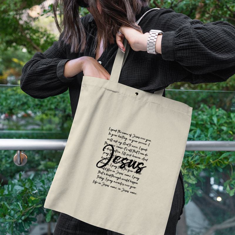 Τσάντα καμβά με αγγλικό μοτίβο, σύγχρονο μινιμαλιστικό στυλ, δυνατότητα εκτύπωσης λογότυπου