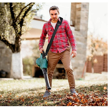 Ιμάντας ώμου για χλοοκοπτικό – ρυθμιζόμενος, από νάιλον, κατάλληλος για πάρκα και κήπους, χωρίς επωνυμία