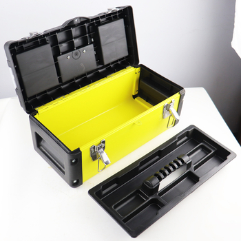 Prosperity πλαστικό κιβώτιο εργαλείων — φορητό PP πλαστικό κιβώτιο εργαλείων για οχήματα, σειρά Plastic iron tool box
