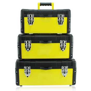 Prosperity πλαστικό κιβώτιο εργαλείων — φορητό PP πλαστικό κιβώτιο εργαλείων για οχήματα, σειρά Plastic iron tool box