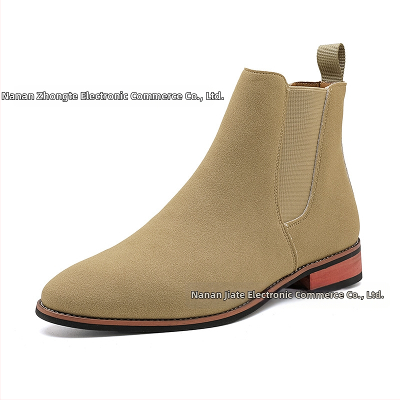 Martin odiniai batai su PU viršumi, medinė padas, smailus nosis, klininis kulnas 1–3 cm, rudens stilius