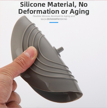 Apskritas silikoninės grindų nuotekų gaubtas su kvapų apsauga, tinka voniai ir virtuvei | šiuolaikinis minimalistinis stilius