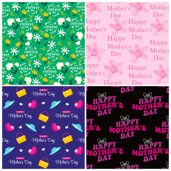 Σετ χάρτινων ευχών για τη Γιορτή της Μητέρας, Leopard Products, 12 φύλλα ανά πακέτο, 80 g επικαλυμμένο χαρτί εξώφυλλο + 160 g offset χαρτί εσωτερικό, Εκτύπωση