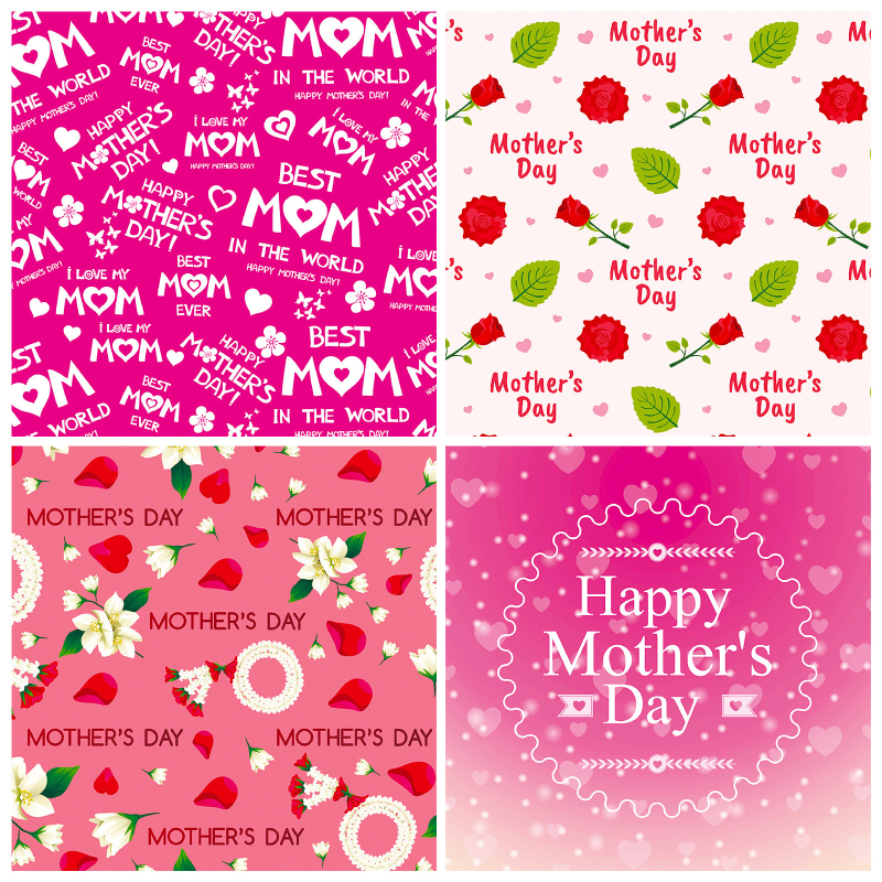 Σετ χάρτινων ευχών για τη Γιορτή της Μητέρας, Leopard Products, 12 φύλλα ανά πακέτο, 80 g επικαλυμμένο χαρτί εξώφυλλο + 160 g offset χαρτί εσωτερικό, Εκτύπωση