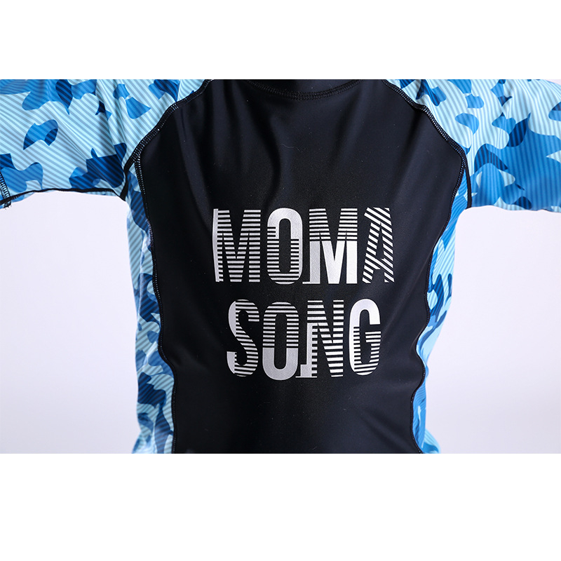 Momasong плувни долнища за момчета от найлон, за възраст 8–16 г., с висока еластичност и подплата от полиестер