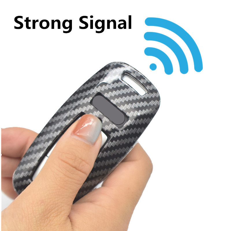 Audi raktų dėklas su anglies pluošto raštu, ABS medžiaga, pilna apsauga, suderinamas su A6L/A7 (2020), A8L ir Q8 — Modelis 00062