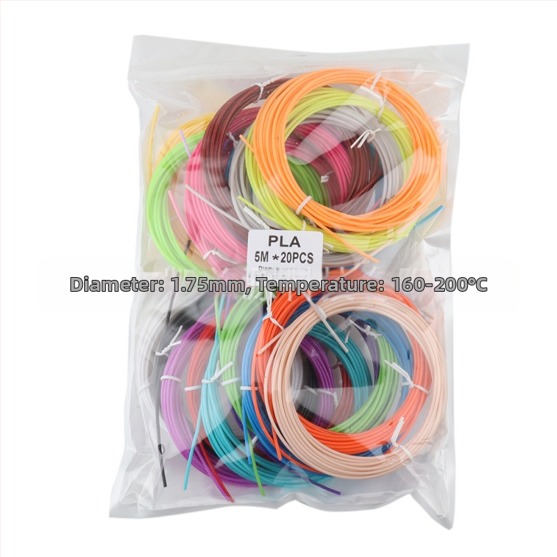 Αναλώσιμα για 3D πένα: PLA/PCL, διάμετρος 1.75 mm, ρολό, κυκλική διατομή, για σχέδιο με 3D πένα