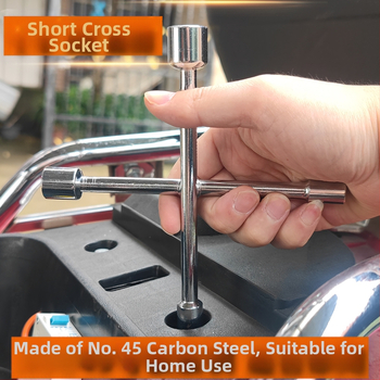 Soket ključ s križnom ručkom za namještaj, kućanske uređaje, električne bicikle i automobili