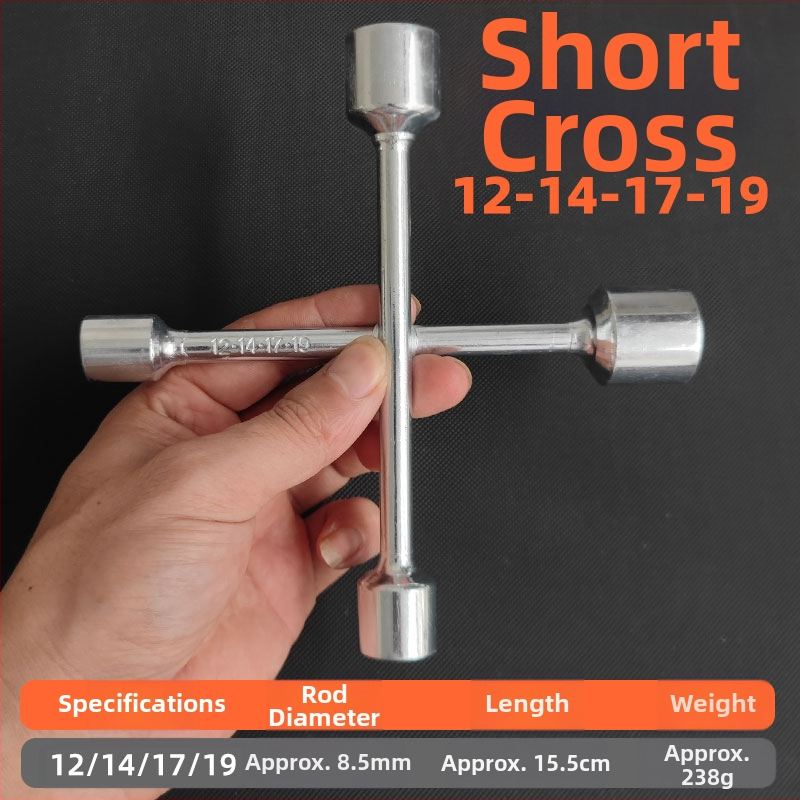 Soket ključ s križnom ručkom za namještaj, kućanske uređaje, električne bicikle i automobili