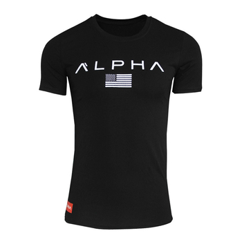 Ανδρικό slim-fit T‑shirt για γυμναστική, κοντό μανίκι, στρογγυλός λαιμός, διαπνέουσα μείξη 87% βαμβάκι, ελαφρύ