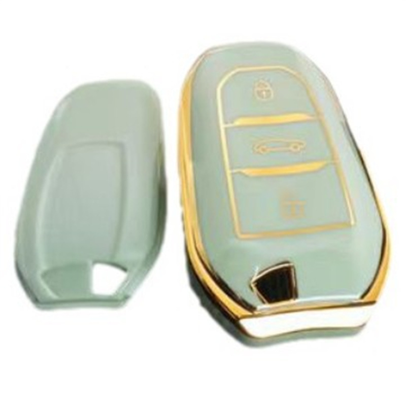 PU klavišų korpusas Peugeot B modeliui, suderinamas su modeliais 308, 301, 408, 308S, 3008, 2008, 508