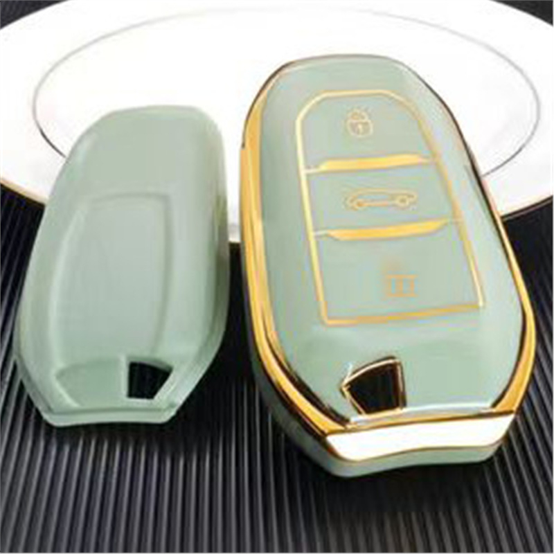 PU klavišų korpusas Peugeot B modeliui, suderinamas su modeliais 308, 301, 408, 308S, 3008, 2008, 508