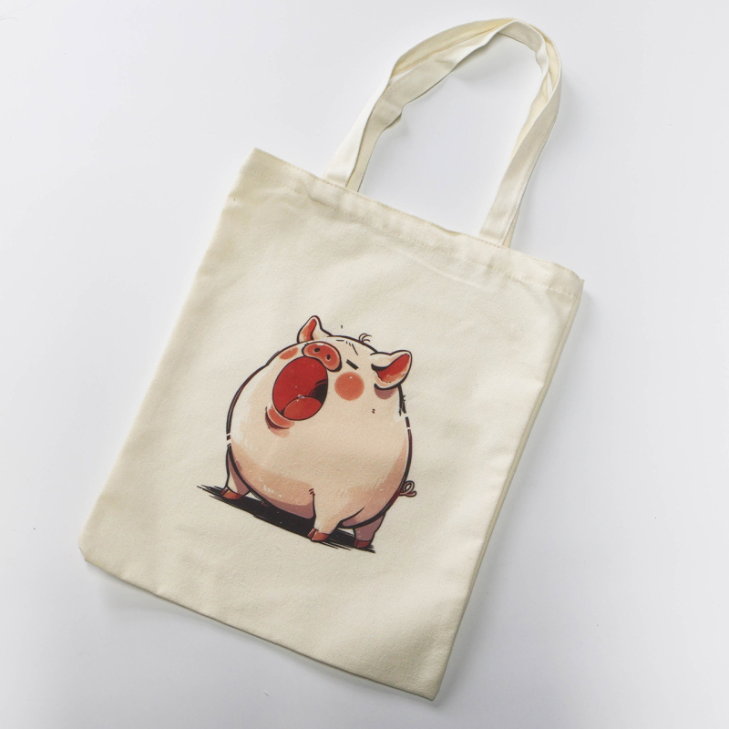 Drobė tote krepšys su didele talpa, pritaikomas, UV spausdinimas