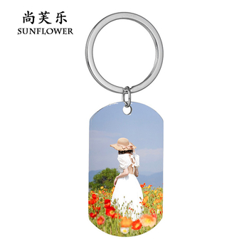 Μπρελόκ με εγχάρακτες φωτογραφίες – ανοξείδωτο ατσάλι, φινίρισμα ηλεκτροπλατίσματος, στρατιωτικό στυλ, Shangfule Jewelry