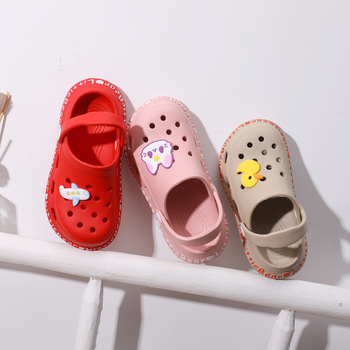 Παιδικά Hole Shoes - EVA επάνω μέρος και σόλα, κατασκευή με έγχυση, σχέδιο καρτούν, unisex, αδιάβροτα και αντιολισθητικά, για ηλικίες 1–16 ετών