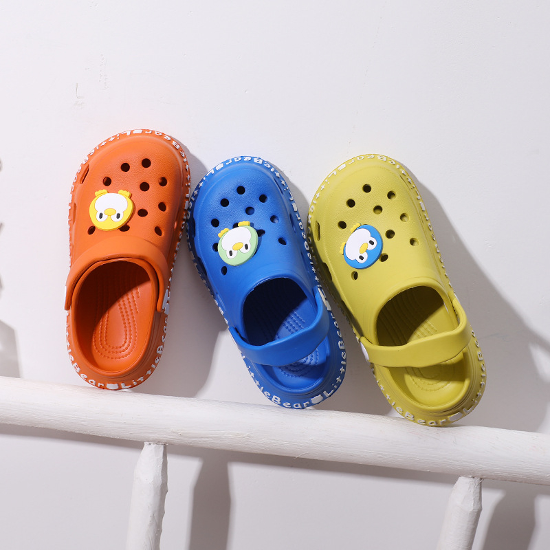 Pantofi Hole Shoes pentru copii - partea superioară EVA și talpa EVA, turnare prin injecție, model cartoon, unisex, impermeabili și antiderapante, pentru copii 1–16 ani