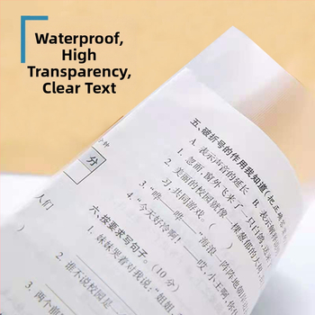 Chihai Ματ διάφανο πλαστικό Data Book για συλλογή σκίτσων τέχνης, 20 σελίδες, 0,8 mm πάχος, με εκτυπωμένο λογότυπο