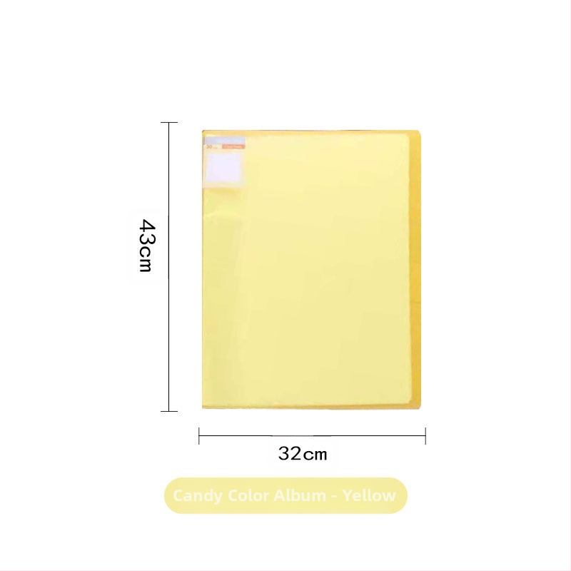 Chihai Ματ διάφανο πλαστικό Data Book για συλλογή σκίτσων τέχνης, 20 σελίδες, 0,8 mm πάχος, με εκτυπωμένο λογότυπο