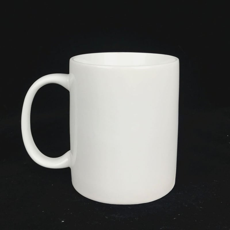 Keraminė puodelis su logotipo atspaudu, cilindrinė forma, karikatūrų motyvas, mikrobangų krosnelėms tinkamas