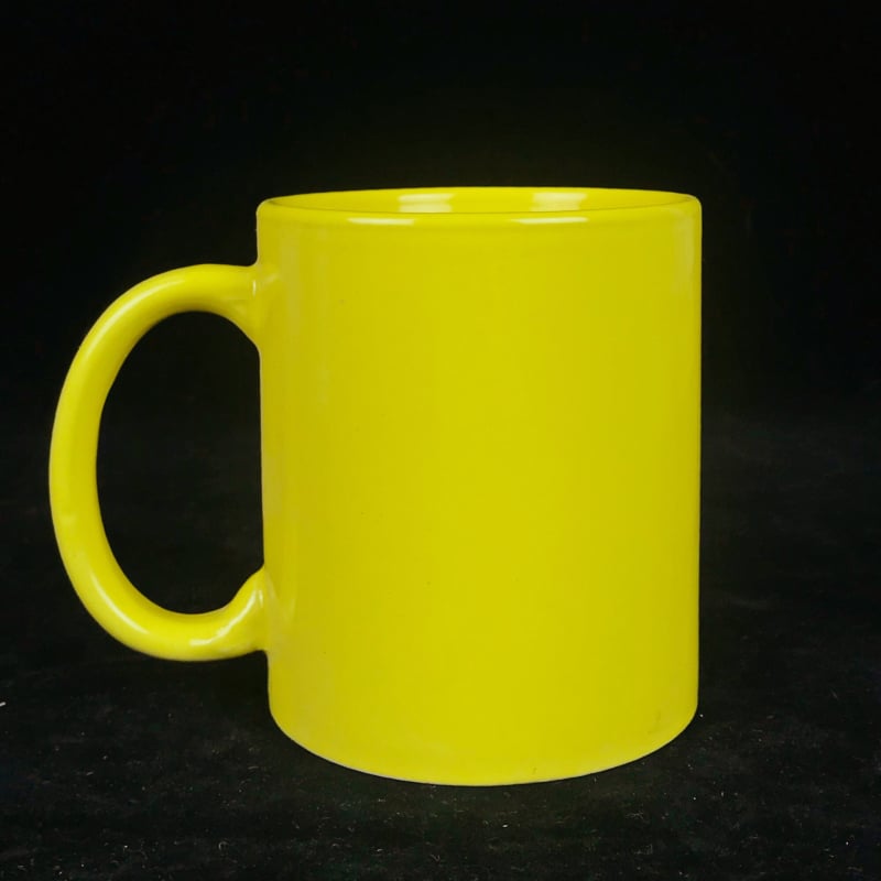 Keraminė puodelis su logotipo atspaudu, cilindrinė forma, karikatūrų motyvas, mikrobangų krosnelėms tinkamas