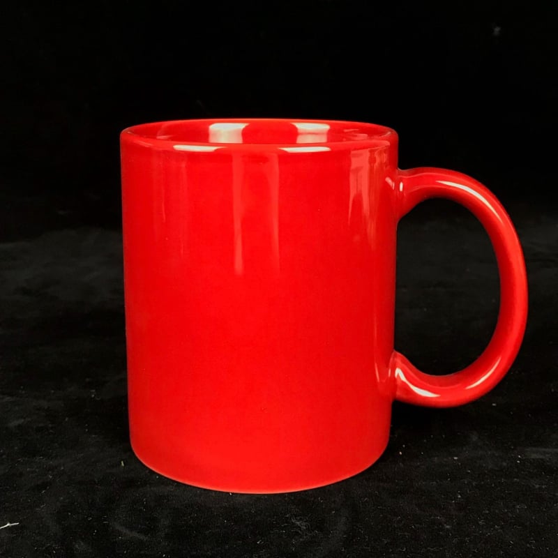 Keraminė puodelis su logotipo atspaudu, cilindrinė forma, karikatūrų motyvas, mikrobangų krosnelėms tinkamas