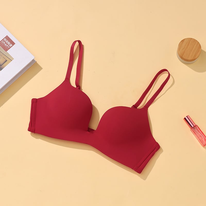 Moteriška belaidė liemenėlė, 3/4 puodeliai, plonas formuotas nailonas su poliesterio įdėklu, užpakalinė dviguba užsegimo kilpa