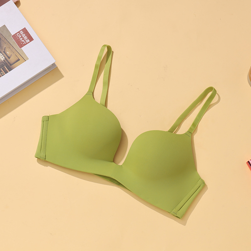 Moteriška belaidė liemenėlė, 3/4 puodeliai, plonas formuotas nailonas su poliesterio įdėklu, užpakalinė dviguba užsegimo kilpa