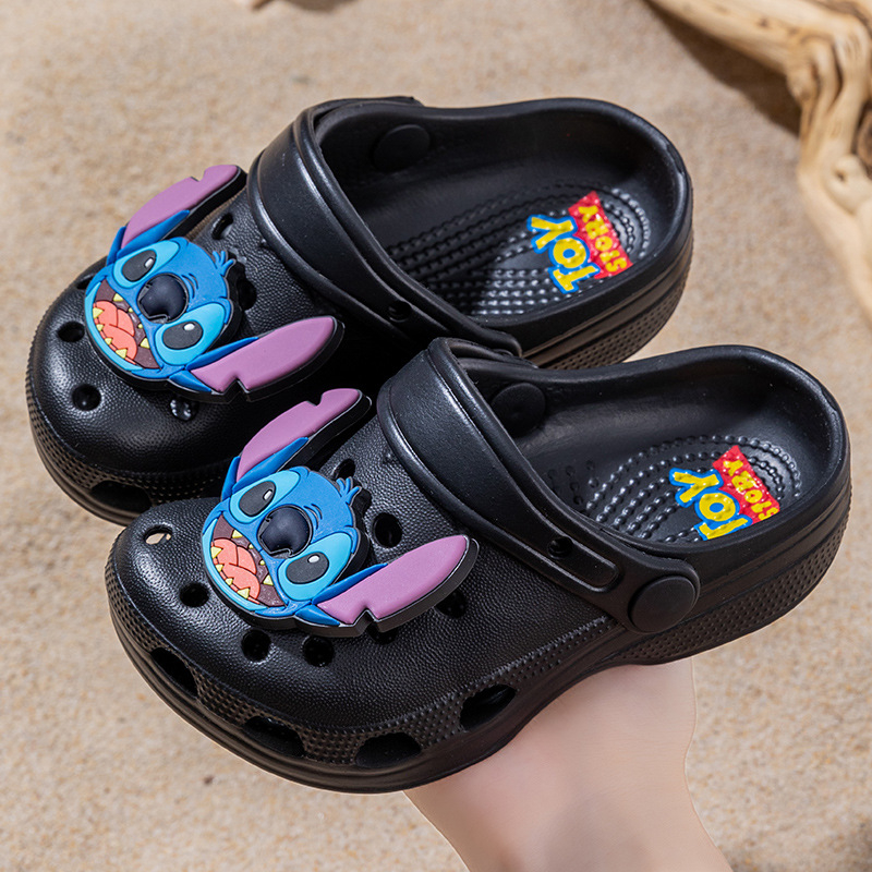 Bērnu EVA pludmales kurpes, universālas, bez oderes, ikdienas stils, vasara 2024