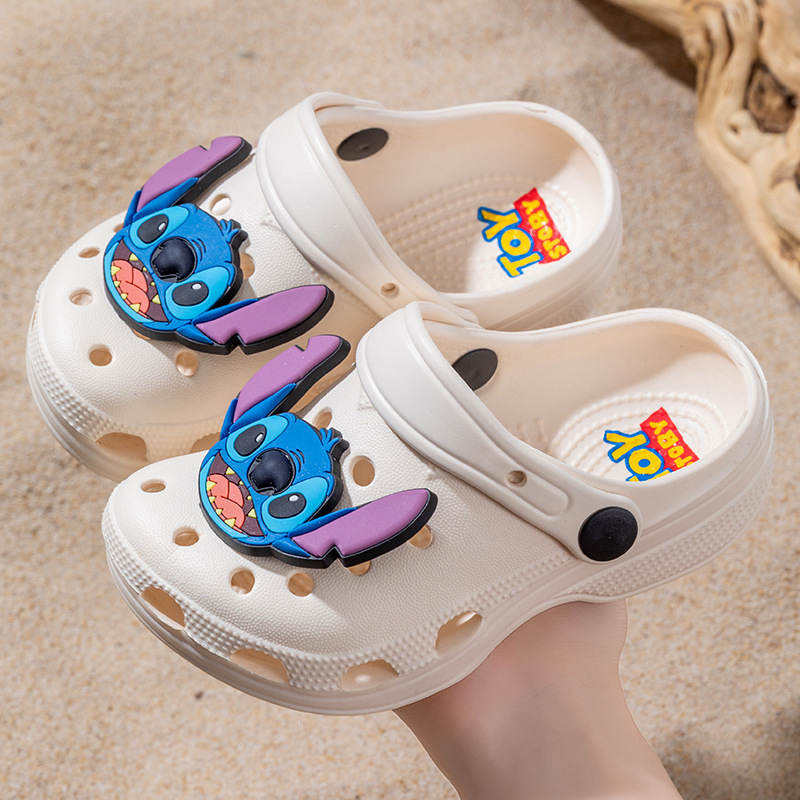 Bērnu EVA pludmales kurpes, universālas, bez oderes, ikdienas stils, vasara 2024