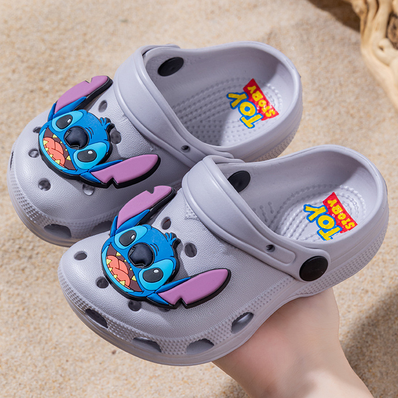 Bērnu EVA pludmales kurpes, universālas, bez oderes, ikdienas stils, vasara 2024