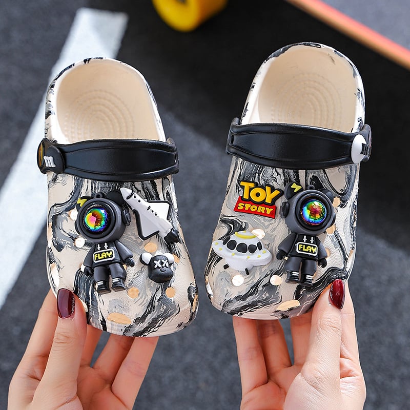 Bērnu EVA pludmales kurpes, universālas, bez oderes, ikdienas stils, vasara 2024