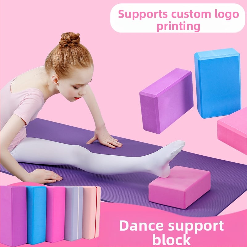 Vaikų šokių jogos blokas - didelio tankio EVA putos, didelis elastingumas, 200 g
