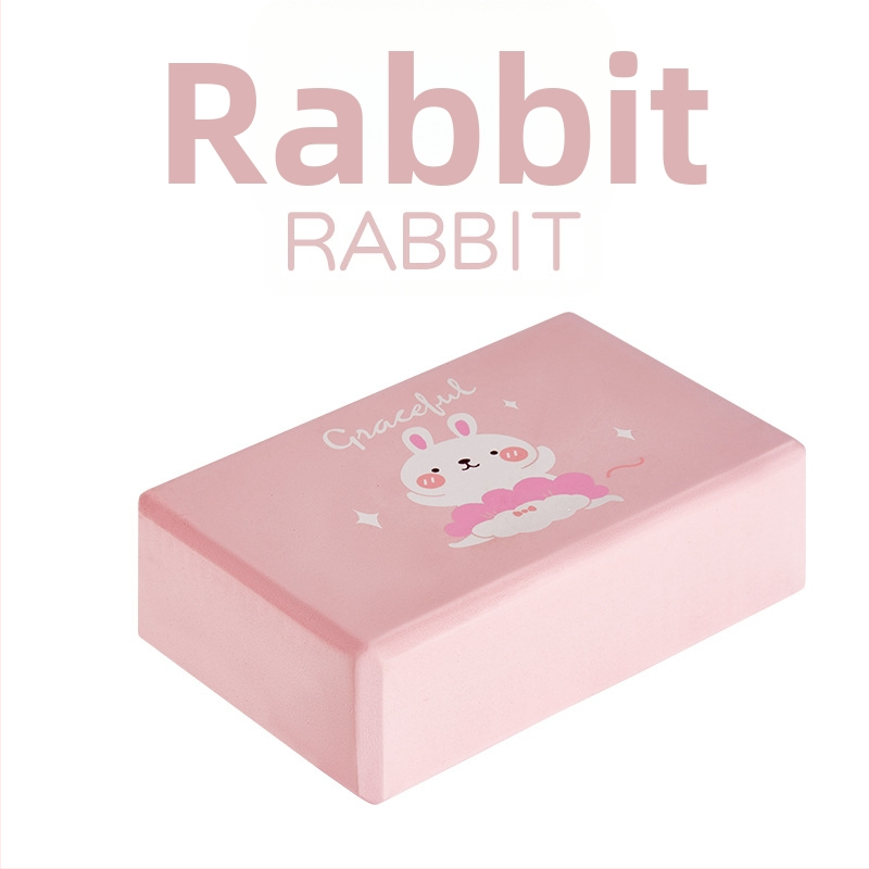 Vaikų šokių jogos blokas - didelio tankio EVA putos, didelis elastingumas, 200 g