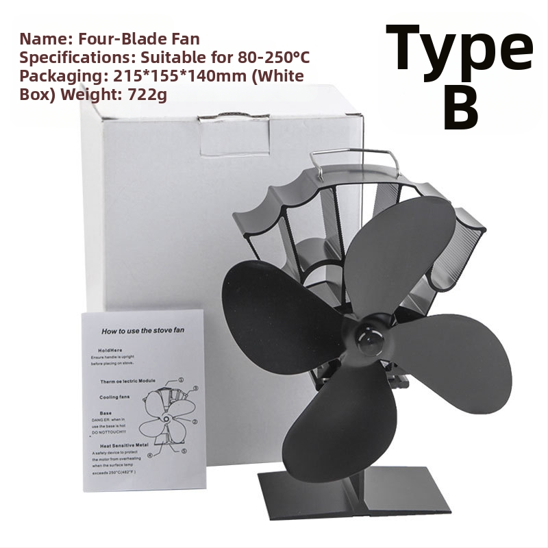 Beizhi Kamina ventilaator automaatse käivitumise ja temperatuuri jälgimisega