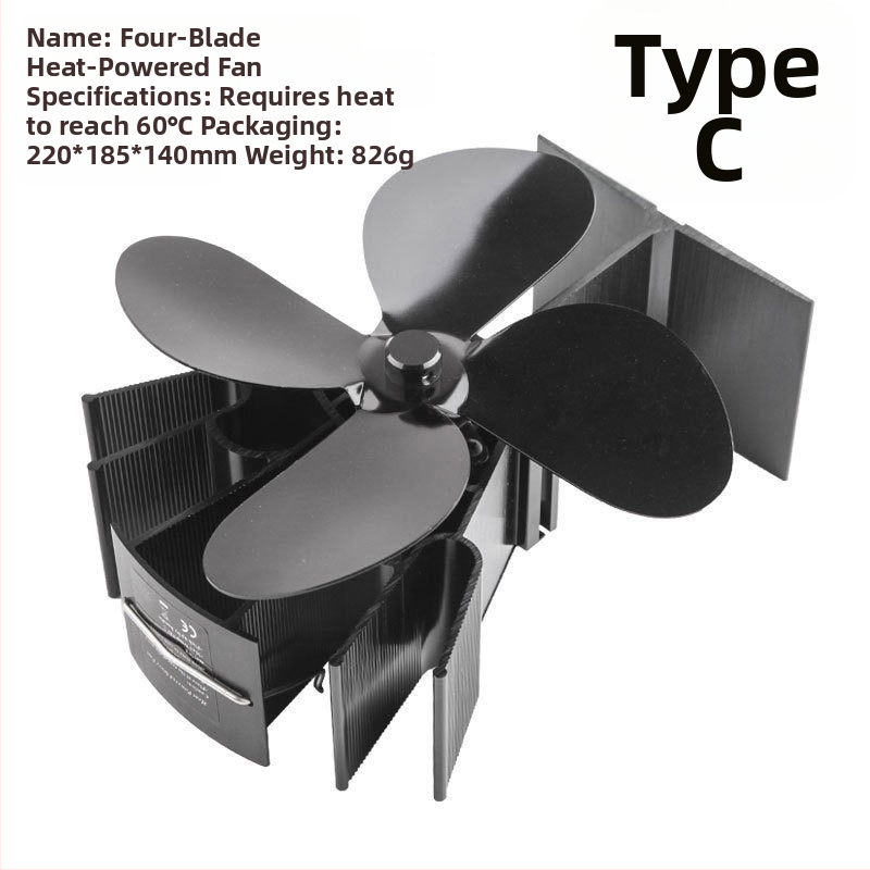 Beizhi Kamina ventilaator automaatse käivitumise ja temperatuuri jälgimisega