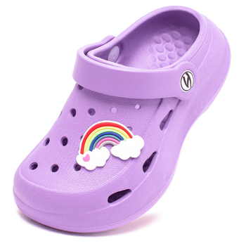 Bērnu EVA platformas sandales ar aizvērto pirkstu un ventilācijas atverēm, universālas, vecums 2–9 gadi, Hobby Bear