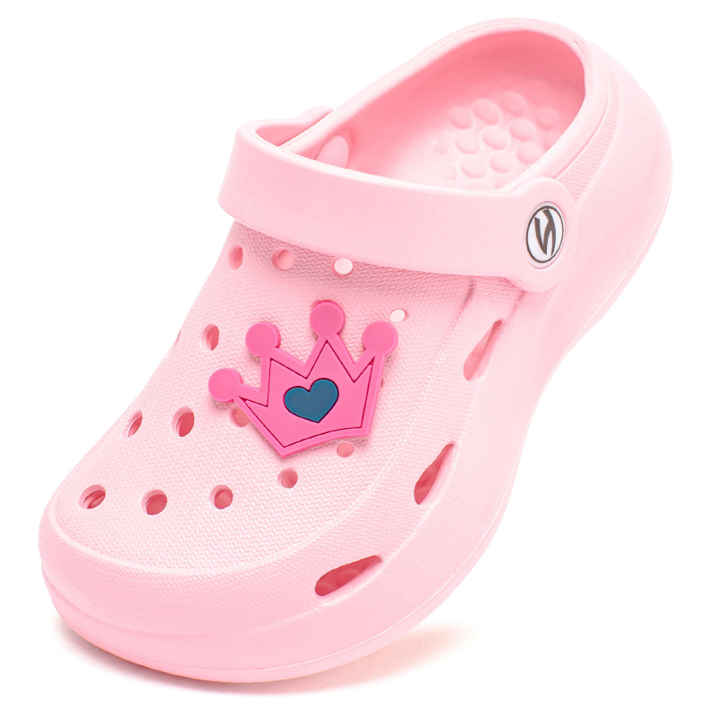 Bērnu EVA platformas sandales ar aizvērto pirkstu un ventilācijas atverēm, universālas, vecums 2–9 gadi, Hobby Bear