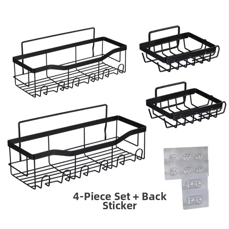 Dvigubos pakopos plieno vonios lentyna, sienos siurbimo tvirtinimas, be gręžimo, sulankstoma ir reguliuojama